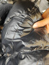 雪中飛【黑曜石】【鵝絨】【成毅推薦】新款H版型加厚連帽鵝絨服羽絨服 曬單實(shí)拍圖