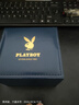 花花公子（PLAYBOY）品牌手表男機械表男款全自動(dòng)機械男表商務(wù)簡(jiǎn)約男士手表生日禮物 全黑鋼帶/精美禮盒/加贈皮表帶 曬單實(shí)拍圖