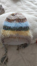 CACUSS毛線(xiàn)帽子女士秋冬季保暖帽可愛(ài)護耳帽大頭圍針織帽川西必備旅游 曬單實(shí)拍圖