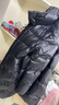 雪中飛服飾五折【黑曜石】【鵝絨】新款H版型加厚連帽鵝絨服羽絨服 黑色|8056 L 175/96A 曬單實(shí)拍圖