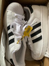 阿迪達斯adidas三葉草貝殼頭SUPERSTARII男女休閑鞋 IH8659 40.5碼 曬單實(shí)拍圖