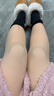 小野和子【楊冪同款】光腿神器雙層絲襪女秋冬季加絨保暖肉色打底褲連褲襪 曬單實(shí)拍圖