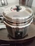 三角牌（Triangle）電飯鍋老式電飯煲6L大容量煮飯鍋5-8人煮飯鍋316不銹鋼內膽帶蒸籠TG-Z60X17ZK 曬單實(shí)拍圖