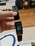 華為（HUAWEI）華為通話(huà)手環(huán)B7腕上藍牙耳機通話(huà)手表耳機二合一防水心率睡眠血氧監測運動(dòng)智能通話(huà)手環(huán) B7曜金黑+玫瑰金表框+摩卡棕表帶+貼膜 曬單實(shí)拍圖