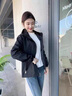 短款外套女情侶2026春夏新款沖鋒衣寬松百搭夾克衫學(xué)生連帽防風(fēng)衣 黑色 L 建議100-115斤 曬單實(shí)拍圖