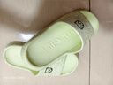 秋沐熙踩屎感拖鞋女士居家浴室情侶防滑可愛(ài)卡通外穿涼拖鞋男 綠 36-37 曬單實(shí)拍圖