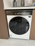 海信（Hisense）大薄荷滾筒洗衣機帶烘干一體 10公斤1.25洗凈比 阻垢活水洗 大筒徑 超薄機身 WD100E3Q2 國家補貼 曬單實(shí)拍圖