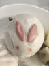 巴比饅頭小兔沙地紫薯包卡通饅頭兒童早餐面點(diǎn)半成品速凍包子年貨送禮 小兔紫薯包300g（6只） 曬單實(shí)拍圖