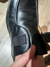 真美詩(shī)董潔同款自由之歌水洗牛皮小皮鞋粗跟樂(lè )福男女鞋 黑色 39 曬單實(shí)拍圖