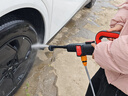 德力西電氣（DELIXI ELECTRIC）無(wú)線(xiàn)高壓洗車(chē)水槍家用電動(dòng)鋰電池水泵洗車(chē)機沖洗院子噴水噴槍神器 2W +人瀏覽加購 水刀級旗艦款【15節1電】+15米管 曬單實(shí)拍圖