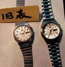 日本原裝夜光3A庫存老表男雙歷全自動(dòng)機械上弦表雙全獅鋼防水防震 銀色白面 36mm 曬單實(shí)拍圖