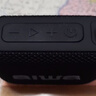 aiwa愛(ài)華AH-17小金磚【支持U盤(pán)TF卡】藍牙音箱手提便攜無(wú)線(xiàn)環(huán)繞家用桌面戶(hù)外音響播放器防水黑新年禮物 曬單實(shí)拍圖