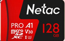朗科（Netac）128GB TF（MicroSD）存儲卡 A1 U3 V30 4K 高度耐用行車(chē)記錄儀&監控攝像頭內存卡 讀速100MB/s 曬單實(shí)拍圖