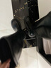 天美意吳宣儀同款高直筒顯瘦加絨女靴百搭女騎士靴新款 黑色 35 曬單實(shí)拍圖