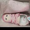 kids.ing女童鞋帆布鞋小童寶寶鞋子貓咪卡通兒童休閑鞋幼兒園板鞋 粉色 28 曬單實(shí)拍圖