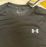 安德瑪（Under Armour）COOLSWITCH男子輕盈跑步運動(dòng)短袖T恤1371129 黑色001 2XL 曬單實(shí)拍圖