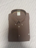 布克兄弟（BrooksBrothers）男士秋冬牛津紡扣結領(lǐng)logo休閑襯衫 L 2003-棕色 曬單實(shí)拍圖