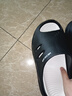 稻草人運動(dòng)拖鞋男士氣墊減震四季居家戶(hù)外穿沙灘防滑踩屎感涼拖 黑40-41 曬單實(shí)拍圖