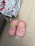 土豆屋兒童拖鞋小孩軟底室內外防滑夏涼拖男女童寶寶洞洞鞋 兔160碼 曬單實(shí)拍圖