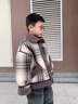 兒童裝男童外套秋冬裝新款韓版帥氣中大童男孩衣服加厚保暖夾克潮 圖片色 150 （建議身高145左右） 曬單實(shí)拍圖
