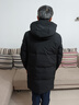 波司登25年冬羽絨服男女同款情侶90絨加厚連帽修身中長(cháng)款休閑保暖外套 曬單實(shí)拍圖