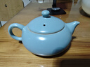 MULTIPOTENT汝窯茶壺陶瓷功夫茶具泡茶壺單壺 富貴壺160ML 精美伴手禮盒套裝 曬單實(shí)拍圖
