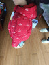 巴拉巴拉童裝兒童羽絨服女童2025新款春裝紅色拜年服甜美外套大童新年衣服 曬單實(shí)拍圖
