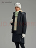 巍德（VAUDE）冬季金標P棉100G軟殼沖鋒衣保暖棉服內膽戶(hù)外登山徒步外套女款 VAUDE黑 100G金標P棉 L 曬單實(shí)拍圖