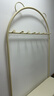 密林衣帽架落地門(mén)廳臥室門(mén)口換鞋凳鞋架掛衣架一體晾衣架 100奶白PU 曬單實(shí)拍圖