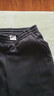 有志者（UZIS）直筒運動(dòng)長(cháng)褲男秋冬加絨加厚針織籃球褲子彎刀馬吉衛褲拉 黑色 2XL 曬單實(shí)拍圖