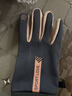 南極人騎車(chē)手套女冬季保暖防風(fēng)防寒加絨觸屏騎行手套女N2E2X851682 粉灰 曬單實(shí)拍圖
