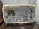 納鳴魚(yú)缸桌面生態(tài)缸小型水族箱帶蓋塑料透明一體成型家用客廳金魚(yú)缸 奶油白-特大號/豪華輕奢款+增氧泵 曬單實(shí)拍圖