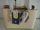 皮爾卡丹（pierre cardin）女包手提單肩斜挎包通勤出行媽媽包情人節生日好禮 米色 禮盒款 曬單實(shí)拍圖