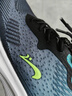 貴人鳥(niǎo)男鞋休閑鞋新款夏季飛織網(wǎng)面透氣跑步鞋學(xué)生減震 黑/藍/白 43 曬單實(shí)拍圖