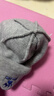 卡爾美（KELME）帽子男女秋冬季保暖戶(hù)外滑雪毛線(xiàn)帽冬帽針織帽騎行運動(dòng)護耳防寒 曬單實(shí)拍圖