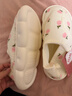 愛(ài)寶適月子鞋春秋冬孕產(chǎn)婦加厚軟底鞋包跟拖鞋家居鞋可外穿38-39碼 M421 曬單實(shí)拍圖