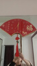 帝斕客廳掛鐘新款餐廳掛墻時(shí)鐘免打孔萬(wàn)年歷家用鐘表中國風(fēng)靜音石英鐘 如意福SXA 中號40*20cm 曬單實(shí)拍圖