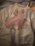 棉十三半邊絨睡衣冬季女款可愛(ài)加厚月子加絨保暖可外穿家居服套裝 曬單實(shí)拍圖