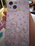 粉泡泡HelloKitty適用蘋(píng)果16promax手機殼iphone15卡通透明13pro華為puramate70小米15紅米vivo套O -WQ256泡泡KT iPhone 13 mini 曬單實(shí)拍圖