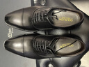 金利來(lái)（Goldlion）【春夏煥新】男鞋商務(wù)皮鞋輕奢高檔時(shí)尚牛津鞋G563430765AAA黑40 曬單實(shí)拍圖