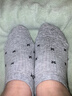 貓人女士襪子女春夏【純棉網(wǎng)眼無(wú)骨襪】薄透氣10A抑菌防滑隱形船襪6雙 曬單實(shí)拍圖