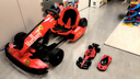 Ninebot九號卡丁車(chē)PRO2代成人電動(dòng)平衡車(chē)兒童車(chē)改裝卡丁車(chē)漂移賽車(chē)孩子玩具四輪卡丁車(chē)一車(chē)兩用 【24碼】紅法2代套件+黑迷你平衡車(chē)+杠+護具 曬單實(shí)拍圖