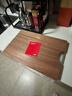 京東京造 菜板 砧案板切菜實(shí)木家用食品接觸級抗菌【烏檀整木】 45*30*3CM 曬單實(shí)拍圖
