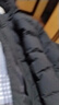 伯希和（Pelliot）800蓬鵝絨服男款加厚中長(cháng)款羽絨服保暖蓄熱外套冬季115408038黑XL 曬單實(shí)拍圖