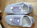 【軟底速干】室內健身鞋瑜伽跳繩跑步專(zhuān)用軟底防滑訓練鞋室外速干 808 淺紫色 40 曬單實(shí)拍圖