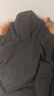 雪中飛【鵝絨系列】羽絨服男中長(cháng)款連帽大毛領(lǐng)寬松舒適休閑百搭羽絨外套 曬單實(shí)拍圖