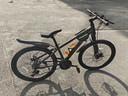 鳳凰官方旗艦店山地自行車(chē)男女士變速單車(chē)青少年學(xué)生越野公路賽車(chē)途瑞 鋼架【輻條】長(cháng)石灰 24寸【適合145-170cm】 24速 曬單實(shí)拍圖
