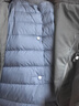 波司登（BOSIDENG）25年新款輕薄羽絨服男短款90絨V領(lǐng)內膽保暖內搭短外套B250130003 【趨勢推薦】店長(cháng)推薦-中山青5870-25-航海系 XL 185/104A 體重約155-170斤 曬單實(shí)拍圖