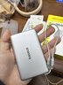 倍思（BASEUS）【3C認證】卡片磁吸自帶線(xiàn)充電寶Magsafe無(wú)線(xiàn)27W快充移動(dòng)電源10000mAh可上飛機蘋(píng)果17/16/15手機 曬單實(shí)拍圖