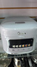 美的（Midea）電飯煲4升電飯鍋抗菌青瓷內膽家用3-5-6人大容量多功能微壓煮粥煲湯智能預約定時(shí)一鍵柴火飯快速飯 【新品上市】新升級6.0版抗菌青瓷 4L 曬單實(shí)拍圖